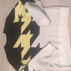 Armani Exchange Houndstooth Sweater, Small